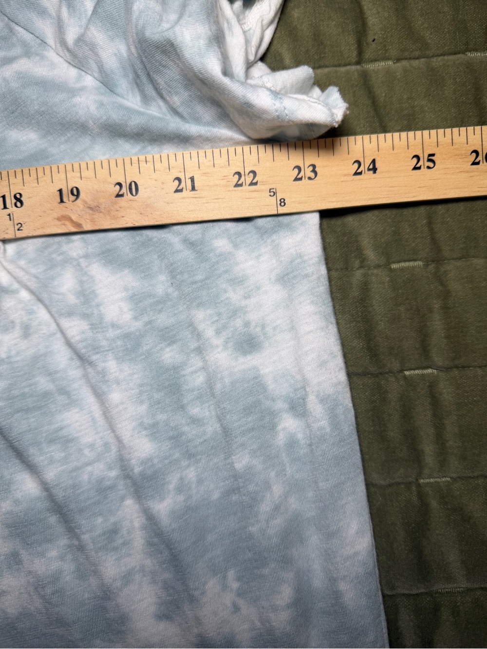 Wonderly Women’s Tie-Dye Pintuck Short Sleeve Top, Sz.L - Picture 11 of 13